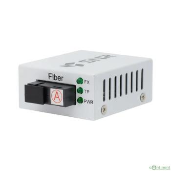 SNR SNR-CVT-100A-mini Медиаконвертер 10/100-Base-T / 100Base-FX, Tx/Rx: 1310/1550нм