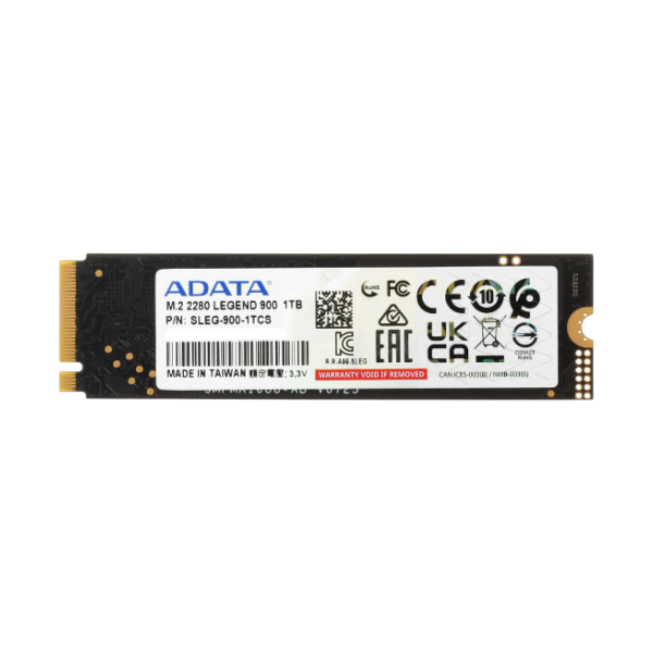 1TB ADATA Legend 900 SSD, M.2, 2280, 1000 ГБ, PCI-E 4.0 x4, NVMe, 7000 МБ/сек, 4700 МБ/сек