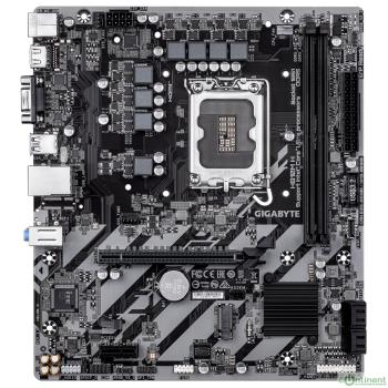 Gigabyte H810M H {Socket 1851, Intel®H810, 2xDDR5-6400, D-SUB+HDMI, 1xPCI-Ex16, 1xPCI-Ex1, 4xSATA3(RAID 0/1/5/10), 1xM.2, 8Ch Audio, GLan, (5+2)xUSB2.0, (1+2)xUSB3.2, (0+1)xUSB Type-C™, mATX}