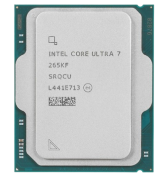 Intel Core Ultra 7 265KF, Socket 1851, 20-ядерный, 3900 МГц, Turbo: 5400 МГц