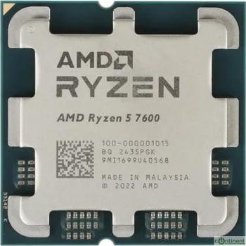 CPU AMD Ryzen 5 7600 OEM (100-000001015) {Raphael, 6C/12T, 3.8/5.1GHz, 32MB, 65W}