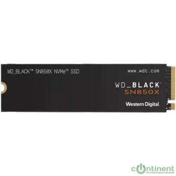 WD SSD Black SN850X, 2.0TB, M.2(22x80mm), NVMe, PCIe 4.0 x4, 3D TLC, WDS200T2X0E