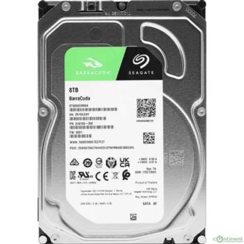 8TB Seagate BarraCuda (ST8000DM004) {Serial ATA III, 5400 rpm, 256mb buffer}