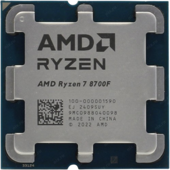 AMD Ryzen 7 8700F, Socket AM5, 8-ядерный, 4100 МГц, Turbo: 5000 МГц