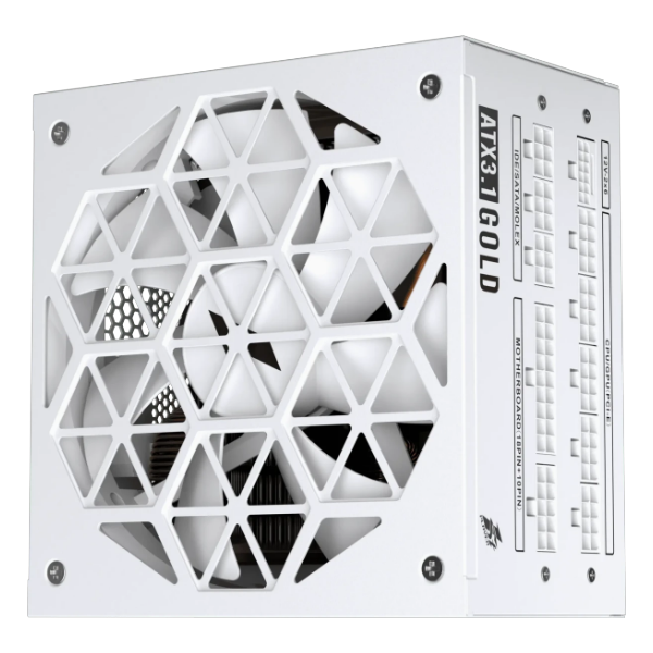 750W 1STPLAYER ACK GOLD HA-750BA2 White, ATX12V 3.1, cертификат 80 PLUS Gold