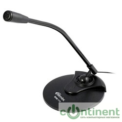 RITMIX RDM-115  Диапазон частот 30 - 16000 Гц, чувствительность 58 дБ, длина кабеля 1.5м, штекер 3.5 мм