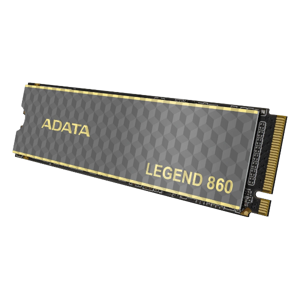 500GB ADATA Legend 860 SSD, M.2, 2280, 500 ГБ, PCI-E 4.0 x4, NVMe, 5000 МБ/сек, 3000 МБ/сек, радиатор