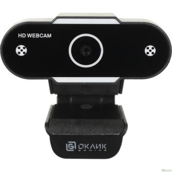 Оклик OK-C012HD черный 1Mpix (1280x720) USB2.0 с микрофоном