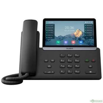 YEALINK SIP-T77U AI Noise Cancellation, 7" цветной сенсорный экран, 2 порта USB, 16 аккаунтов, BLF, PoE, GigE, без БП