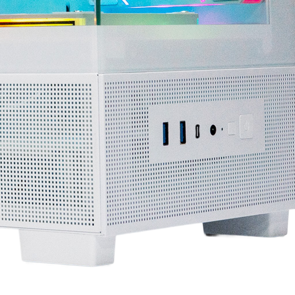 Корпус XASTRA Q500M 6ARGB-C10-UC White / Q500M-6FM12A-C10-UC-WH
