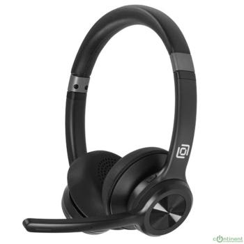 Oklick HS-L800 черный 1.8м накладные оголовье (1978719)