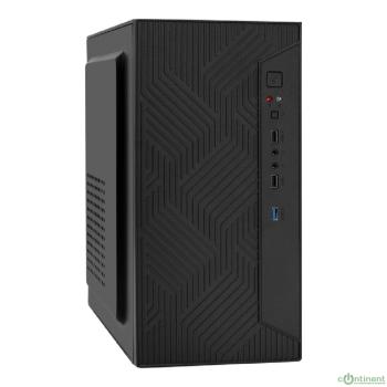 Exegate EX297992RUS Корпус Minitower BAA-303U (mATX, без БП, 2*USB+1*USB3.0, HD Audio, черный)