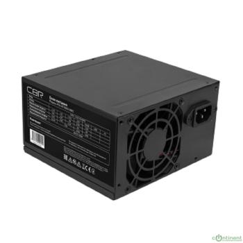 Блок питания CBR ATX 400W, 8cm fan, 20+4pin/1*4pin/1*IDE/2*SATA, кабель питания 1.2м,черный [PSU-ATX400-08EC] OEM