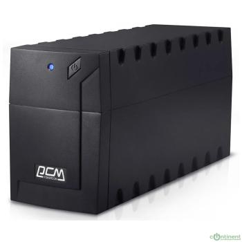 UPS PowerCom RPT-600A (PCM-RPT-600A) {600 ВА/ 360 Вт, AVR, 3 розетки IEC320 C13 с резервным питанием}