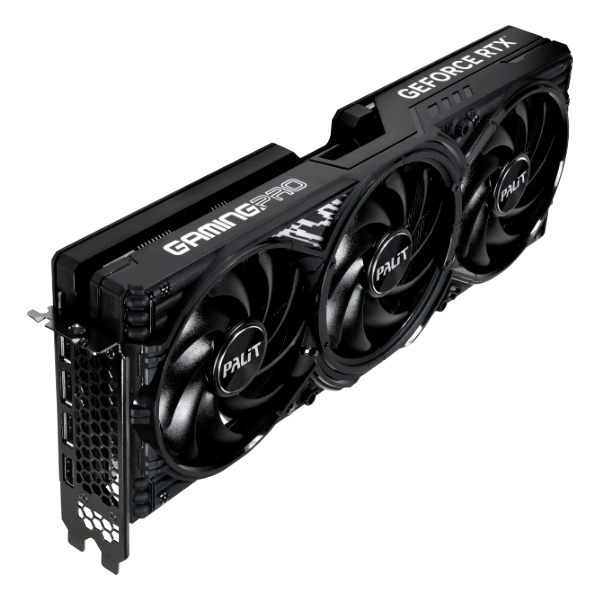 NVIDIA GeForce RTX 5070 Palit GamingPro-S OC 12Gb (NE75070T19K9-GB2050U) 12 Гб памяти GDDR7, 192 бит, HDMI, 3xDisplayPort, подсветка, длина 332 мм