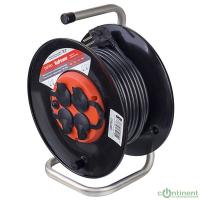 Perfeo удлинитель на катушке без заземления "RU POWER",PF_B4678 (30м 4гн с т/з 16А ПВС 3х1,5 IP44 (РБК16))