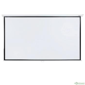 LUMIEN Eco Picture LEP-100128 182х271см (рабочая область 149х265 см) (120") Matte White верх.кайма 30 см, восьмигранный корпус, возможность потолочн./настенного крепления, 16:9