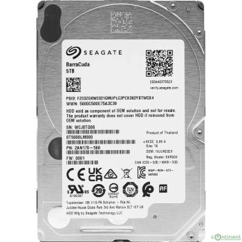 5TB Seagate BarraCuda (ST5000LM000) {SATA 6.0Gb/s, 5400 rpm, 128mb buffer}