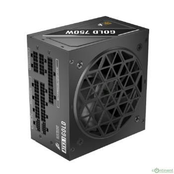 1STPLAYER NGDP Gold 750W / ATX 3.1, APFC, 80 PLUS Gold, LLC+DC-DC, 120mm fan, full modular / HA-750BA4