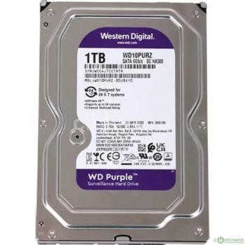 1TB WD Purple (WD11PURZ) {Serial ATA III, 5400- rpm, 64Mb, 3.5"}