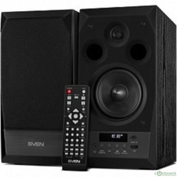 SVEN АС MC-10, чёрный (50 Вт, FM-тюнер, USB/microSD, дисплей, ПДУ, Bluetooth)