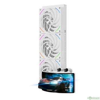 Thermalright Система водяного охлаждения Rainbow Vision 360 Turbo ARGB White / 3x120mm ARGB PWM Fans / TRRV360TAW