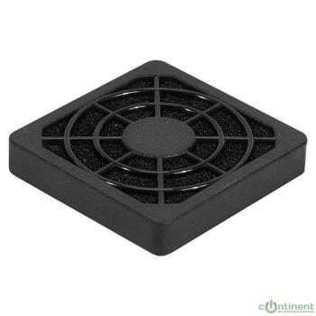 Exegate EX295250RUS Решетка для вентилятора с фильтром 40х40 ExeGate EG-040PSFB (40x40 мм, пластиковая, квадратная, с пылевым фильтром, черная)