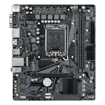 Gigabyte H610M S2H V3 DDR4 mATX, сокет LGA 1700, чипсет Intel H610, 2xDDR4, PCI-E 4.0, M.2, сеть: 1 Гб/с, HDMI, 2xDisplayPort