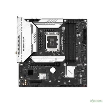 MAXSUN MS-Terminator B760M D4 WIFI V2 (Socket 1700, mATX, 4*DDR4(128Gb), DP/HDMI, 4*SATA3, 3*M.2, 1*PCIEx16/1*PCIEx4, 4*USB2.0, 2*USB 3.2, LAN 1*2,5 G, Bluetooth, Wi-Fi 802.11ax, RTL)