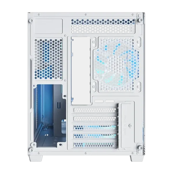 Корпус XASTRA QW400M 5ARGB-C6-AC White (QW400M-5FM12A-C6-AC-WH)