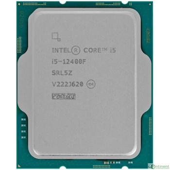 CPU Intel Core i5-12400F Alder Lake OEM {2.5 ГГц/ 4.4 ГГц в режиме Turbo, 18MB, LGA1700}