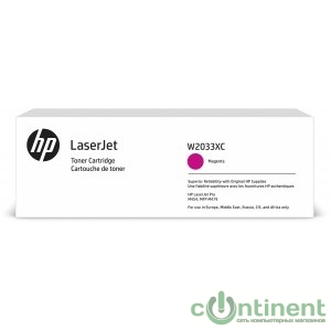 Картридж лазерный HP 415X W2033XC пурпурный (6000стр.) для HP CLJ Ent Flow M681z/682z/681f/681dh (техн.упак)