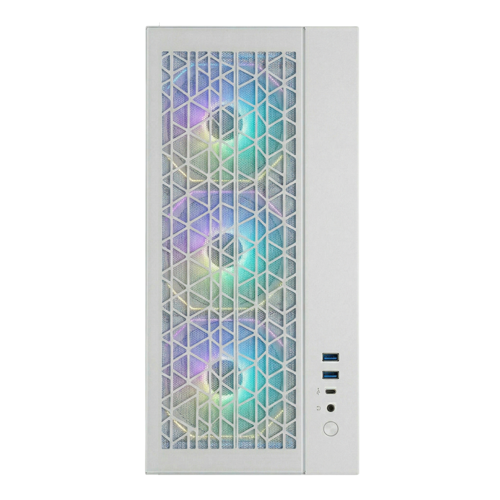 Корпус XASTRA QW500 7ARGB-C10-UC White (QW500-7FM12A-C10-UC-WH)