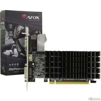 Видеокарта AFOX Geforce G210 LP 1GB  DDR3 64-bit  VGA/DVI/HDMI  (AF210-1024D3L5-V2)