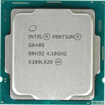 CPU Intel Pentium Gold G6405 Comet Lake OEM {4.1ГГц, 4МБ, Socket1200}