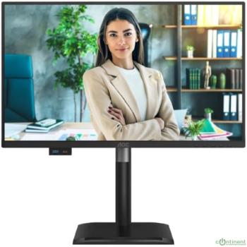 LCD AOC 23.8" 24P4U {IPS 1920x1080 120Hz 4ms 300cd 1500:1 178/178 D-Sub HDMI DisplayPort USB 3xUSB3.2 USB-C(15W) Speakers  Pivot, Internal VESA}