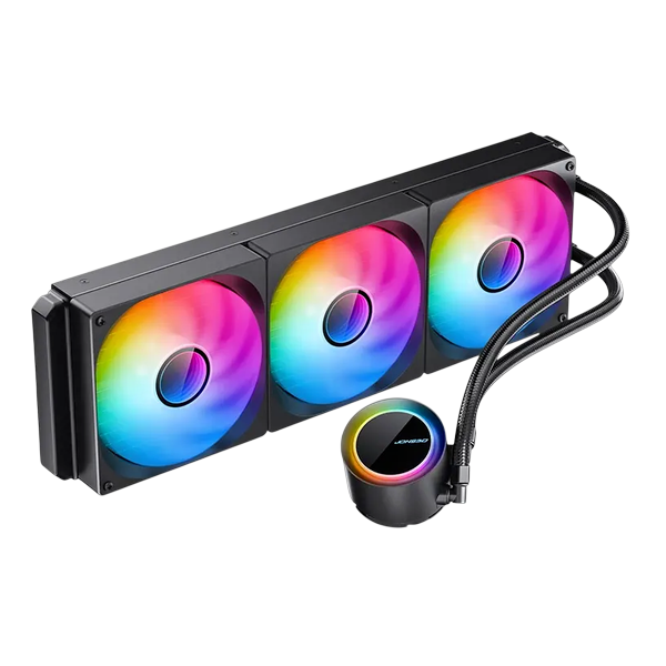 СЖО Jonsbo TG-420 ARGB Black, TDP 300 Вт, ARGB, 3x140mm