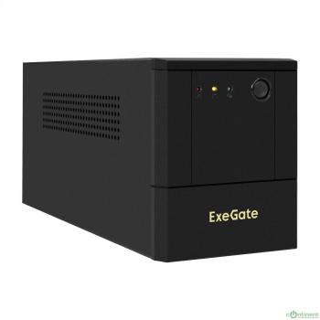 Exegate EX299948RUS ИБП ExeGate SpecialPro UNB-1000.LED.AVR.8C13.USB (1000VA/700W, LED, AVR, 8*C13, USB, батарея 12V 7.2Ah - 2 шт., металлический корпус, Black)