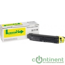 Kyocera-Mita TK-5160Y Тонер-картридж, Yellow {P7040cdn (12 000 стр.)}