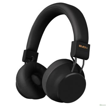 SVEN Беспроводные наушники с микрофоном AP-B710MV, черный (Bluetooth, ANC, APP, 3 mics 500mAh)