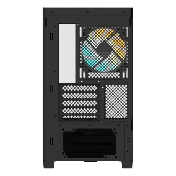 Корпус Gigabyte C201 Panoramic, чёрный, mATX, Mini-Tower