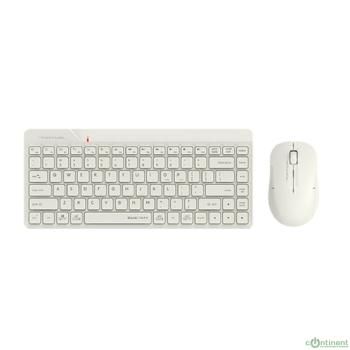 Комплект клавиатура+мышь беспров. A4TECH Fstyler FG2200 Air2 beige (USB, slim) (FG2200 AIR2 BEIGE)