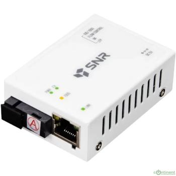 SNR SNR-CVT-1000A Медиаконвертер 10/100/1000-Base-T / 100/1000Base-FX, Tx/Rx: 1310/1550нм