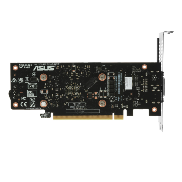 NVIDIA GeForce RTX 3050 ASUS LP BRK OC 6Gb (RTX3050-O6G-LP-BRK) 6 Гб памяти GDDR6, 96 бит, DVI, HDMI, DisplayPort, длина 182 мм