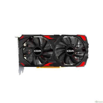 Видеокарта CBR Radeon RX 580 8G GDDR5, 256BIT, 2048, 1168MHz, Dual fan PCIE 3.0, 150W (HDMI/2xDP) [VGA-STX580-8G-RTL]
