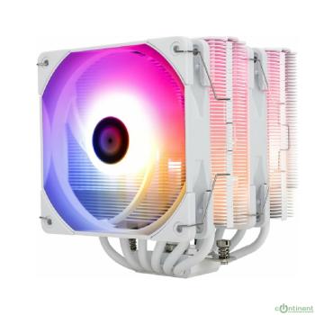 Thermalright Кулер Peerless Assassin 120 White ARGB  LGA115X/1200/1700/AM4/AM5 (Dual Tower, 2x120mm ARGB PWM Fan, медное основание, 6 тепл. трубок 6мм) / TRPA120AW