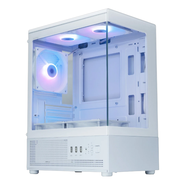 Корпус XASTRA Q300M 5ARGB-C6 White (Q300M-5FM12A-C6-WH)