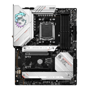 MSI MPG B650 EDGE WIFI ATX, Socket AM5, чипсет AMD B650, 4xDDR5, 2xPCI-E 4.0, 3xM.2, Type-C,сеть: 2.5 Гбит/с, Wi-Fi, Bluetooth, HDMI, DisplayPort, подсветка