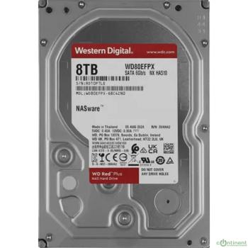 HDD WD 8TB Red Plus WD80EFPX  SATA3