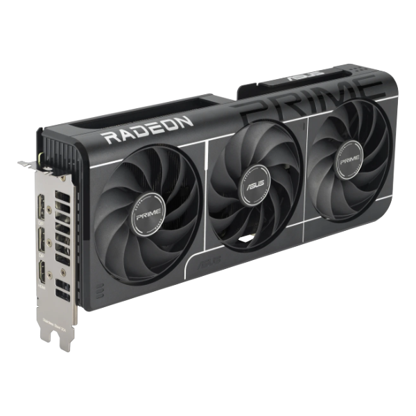 AMD Radeon RX 9060 XT ASUS PRIME OC 16Gb (PRIME-RX9060XT-O16G) 16 Гб памяти GDDR6, 128 бит, HDMI, 2xDisplayPort, длина 304 мм